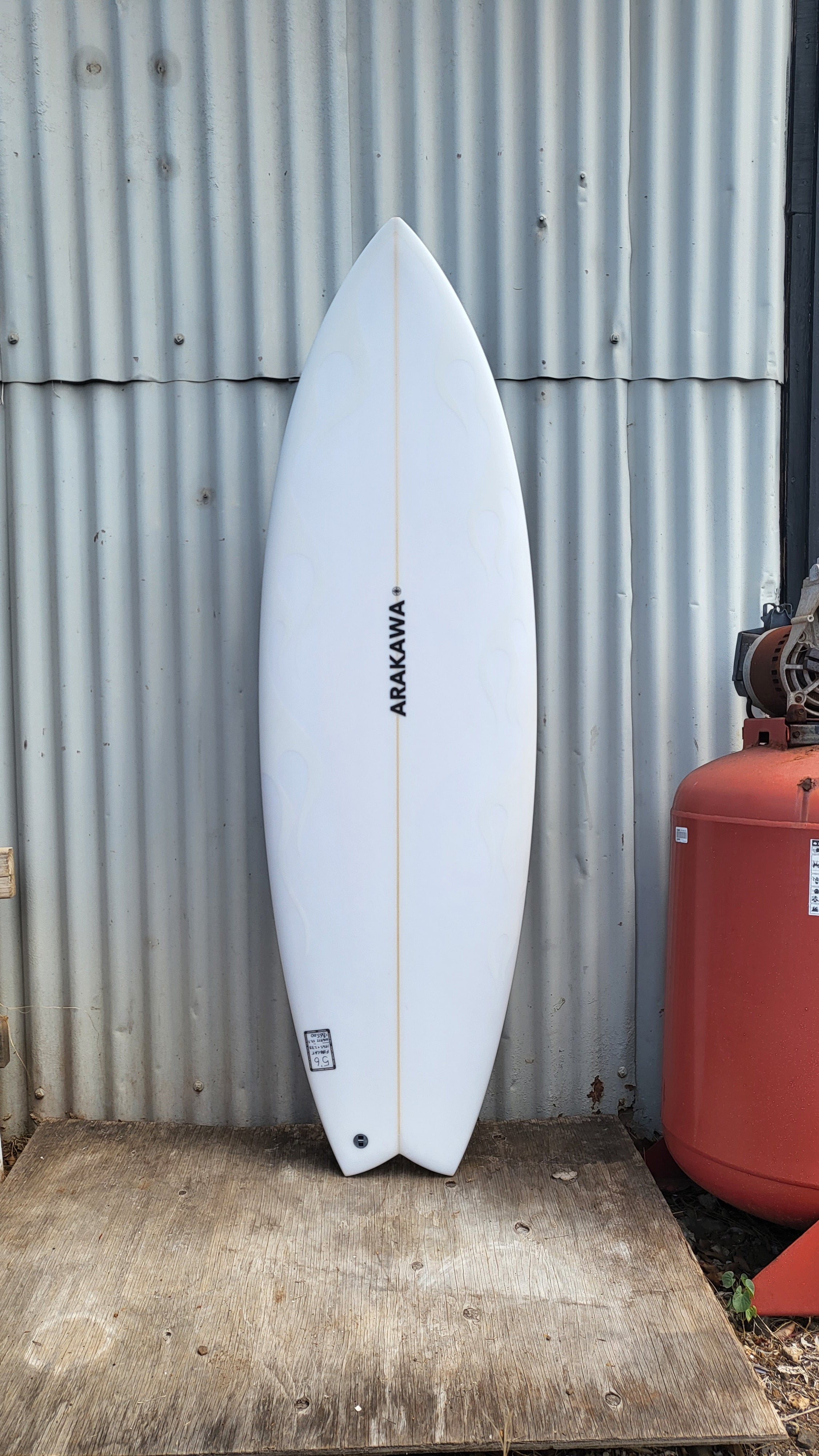 ARAKAWA FIRECAT ショートボード ホワイト　手渡しのみ Firecat | Arakawa Surfboards
